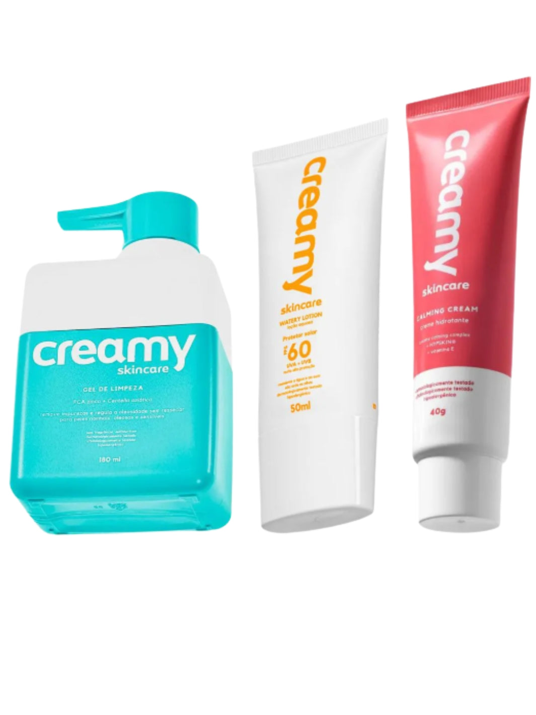 Kit Pele Oleosa Rotina Básica Creamy SkinCare