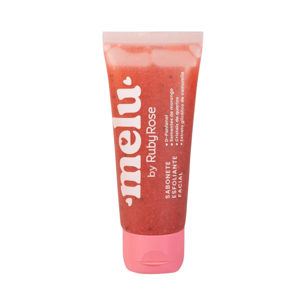 Sabonete Esfoliante Facial Melu By Ruby Rose 75 g